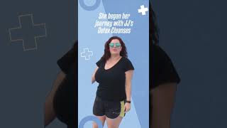 Ashley Lost 55 Pounds and Begin Her Journey with JJ’s Detox Cleanses!