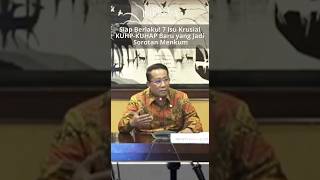 Siap Berlaku! 7 Isu Krusial KUHP-KUHAP Baru yang Jadi Sorotan Menkum