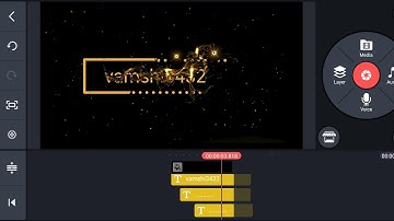 how to make Golden particle intro in kinemaster || Golden Particle Intro - Kinemaster Tutorial