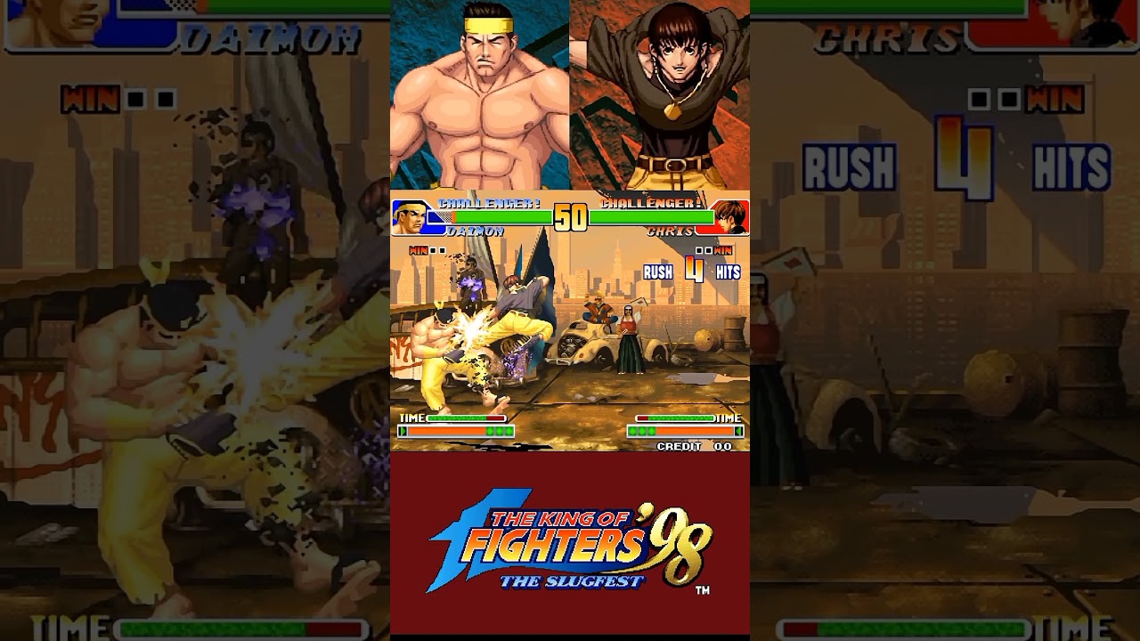 [TAS] daimon vs orochi chris kof 98