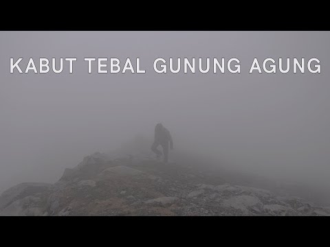 Menghilang di Tengah Kabut Tebal - Gunung Agung