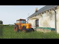 Заготовка травы для овец на тракторе Fiat 850. Farming simulator 20.#fs20#fiat#eurofarma.