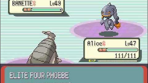 Pokemon Emerald Part 23 - "The Fantastic Four! Way to the Champion"