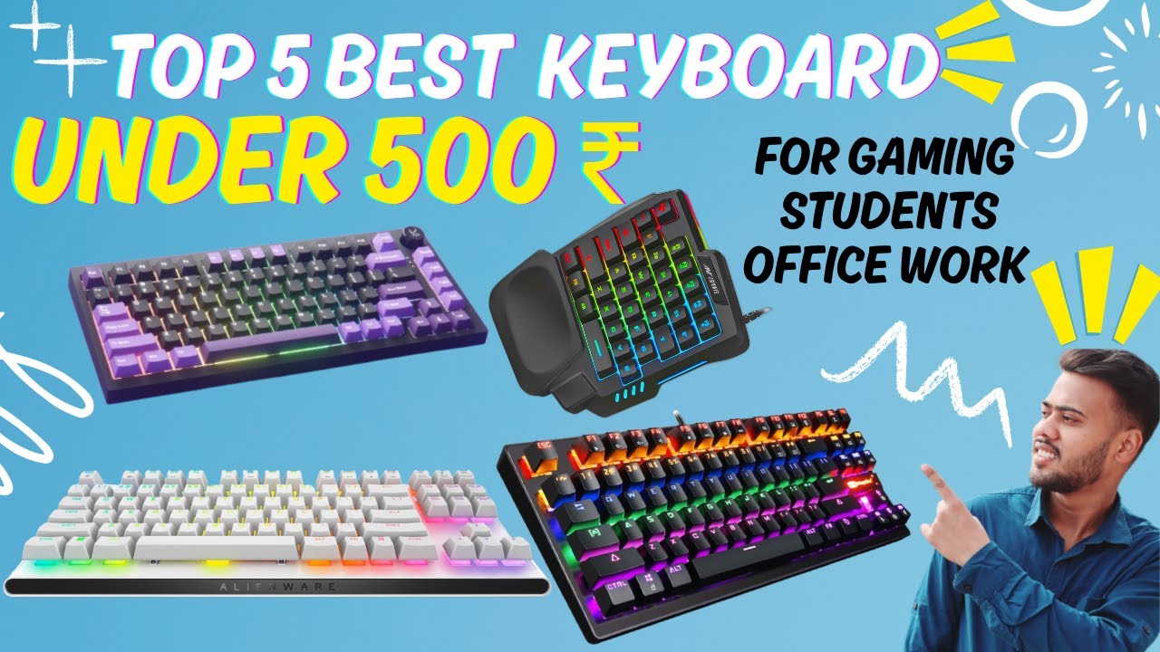 Best Keyboard Under 500 ₹🔥 | Top Budget Keyboard 2025 | Gaming & Office ...