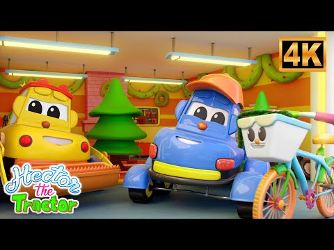 We Wish You a Merry Christmas Song | More Animated Videos for Kids - Hector the Tractor