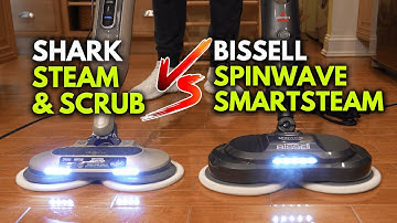 BISSELL SpinWave SmartSteam vs SHARK Scrub & Clean - Which Steam Mop is the Best?