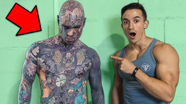 L'HOMME LE PLUS TATOUÉ DE FRANCE !! @FreakyHoody