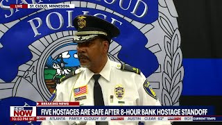ALL HOSTAGES SAFE: Police Update on Minnesota Bank Standoff, Suspect in Custody