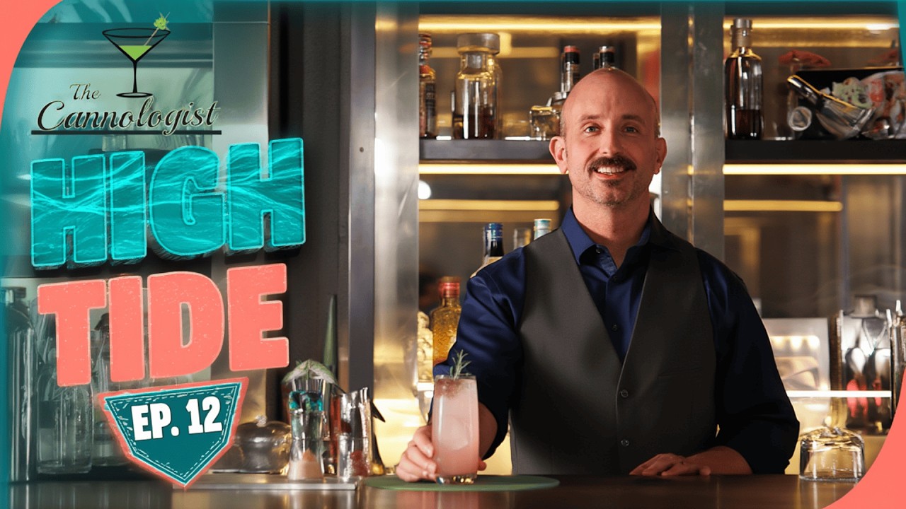 Lemonade Brine Grapefruit Mocktail (Salty Citrus Cannabis Cocktail) | High Tide – EP. 12
