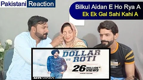 DOLLAR vs ROTI - Ranjit Bawa @TagraReaction | Pakistani Reaction