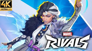 Marvel Rivals - Luna Snow (Nolaehaneun Manyeo Skin) Full Game Gameplay (4K 60FPS)