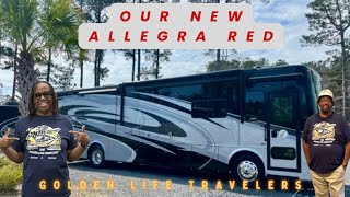 We Bought a Tiffin Allegro Red Motorhome | Full Tour + Moving Day Adventure 