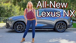 All-New 2022 Lexus NX 350 review // Four new models!