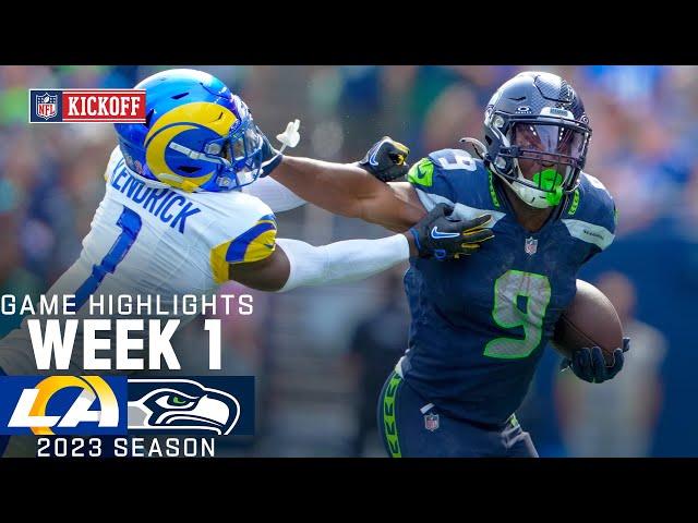 Los Angeles Rams vs. Seattle Seahawks Game Highlights