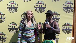 Izzy Bossy EXCLUSIVE Interview at City Splash 2026 🇯🇲 | Women Empowerment, Music &amp; Culture