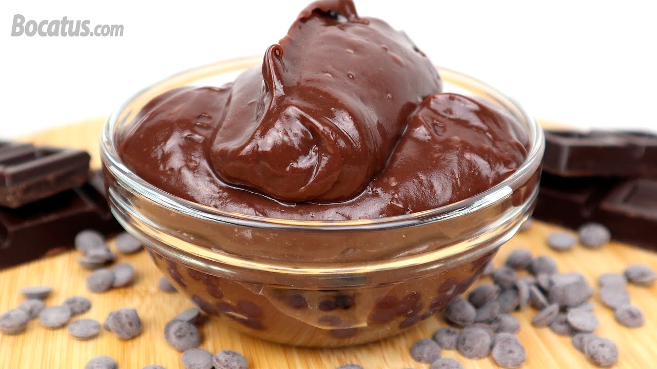 Crema pastelera de Chocolate ¡en 5 minutos al microondas!