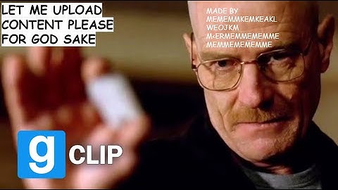 breaking bad this is not meth remade in gmod