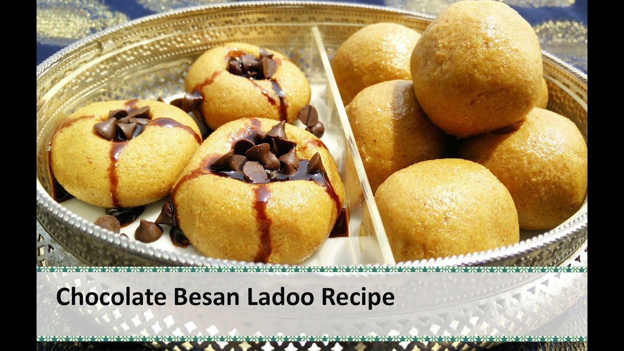 How To Make Chocolate Besan Ladoo | Besan Ladoo Recipe | Chocolate Ladoo Recipe By Healthy Kadai