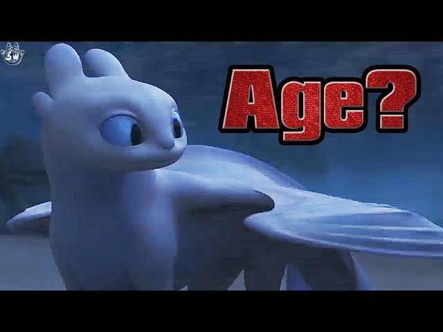 Alle slags Nævne krak How Old is the Light Fury? How to train your Dragon: The Hidden World -  YouTube