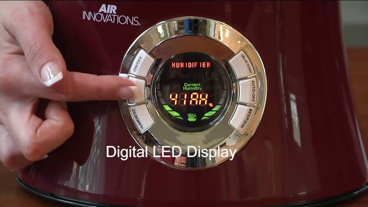 Air Innovations Clean Mist Top Fill Humidifier with ExtensionNozzle on QVC YouTube