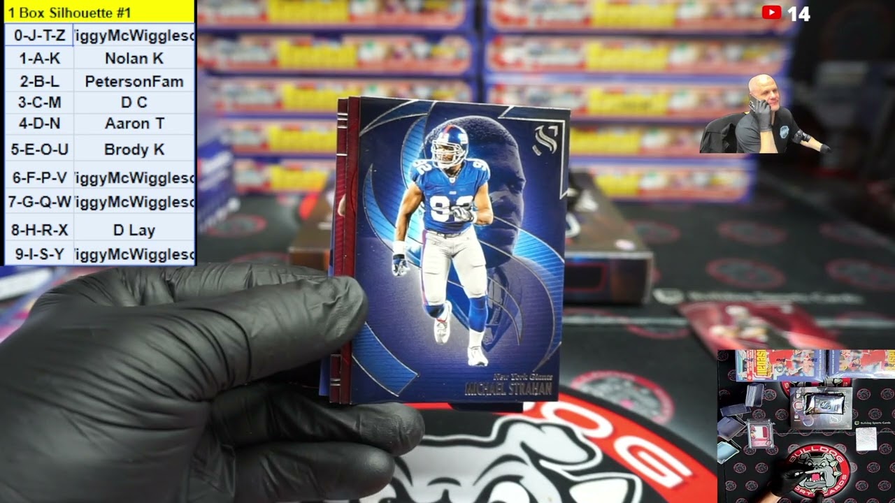 1 Box 2025 Sihlouette Football RT #1