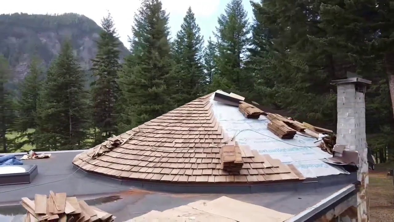 Insulate Turrets Custom Cedar Dome Turret and Insulation package with torch on - YouTube