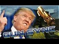 TRUMP GUN SYNC! (Bigger Better Stronger)