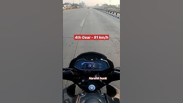 2025 Bajaj Pulsar NS 125 Gear Challenge 🔥 #shorts #ns125