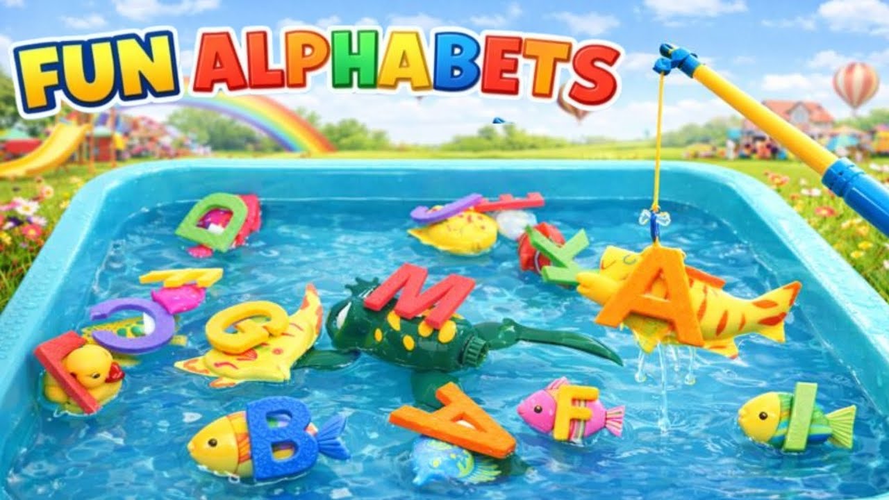 Alphabet Fish Adventure: ABC Seekho A for Apple ke saath | Kids Learning Video 🐟🌊abcd , a to z