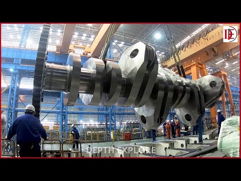Amazing World’s Largest Engine Manufacturing Process | Factory Process With Workers & Machines