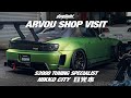 Arvou shop visit  s2000 demo cars and shop walkaround