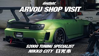 Arvou Shop Visit - S2000 Demo Cars and Shop Walkaround