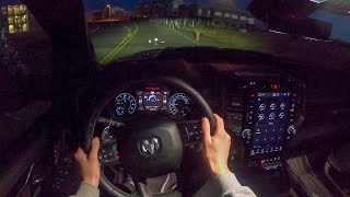 2022 RAM1500 Rebel G/T - POV Night Drive (Binaural Audio)