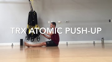 TRX atomic push-up variations