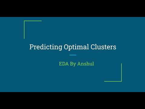 The Spark Foundation  Task 2 (Predicting Optimal no of clusters in Iris dataset)