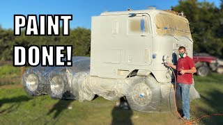 ICE CREAM PAINT JOB FOR THE CABOVER!