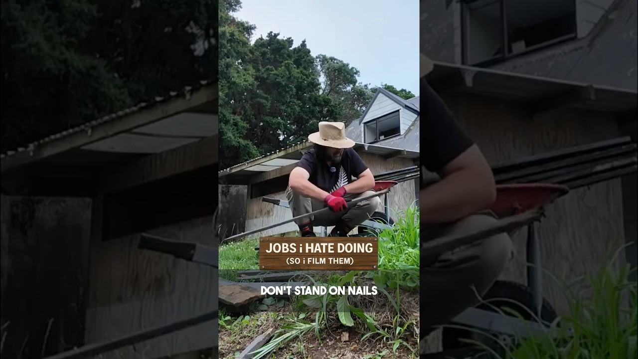 Складирование пиломатериалов для забора, которые я, возможно, когда-нибудь сожгу.