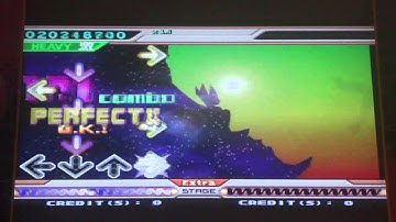 DROP THE BOMB (SyS.F. Mix) - HEAVY - AA#212 (Full Combo) on DDR EXTREME (AC, Japan)