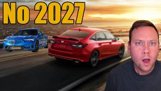The Honda Civic Si AND Manual Integra Are Discontinued...For Now