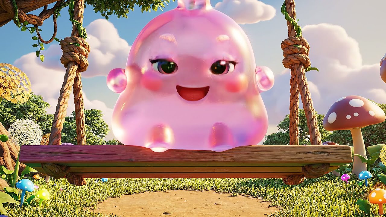 Fall Guys Jelly Jumper Spun Around the Gia | Kids Songs & Nursery Rhy