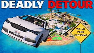 I CREATED THE DEADLIEST WATER PARK DETOUR! | GTA 5 RP