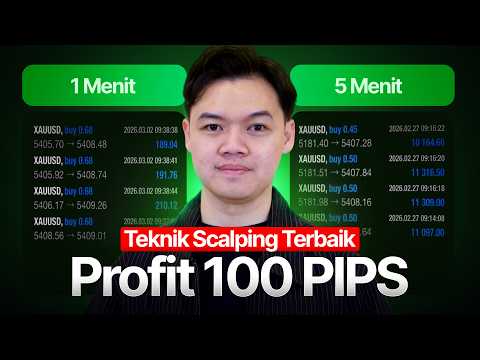 1 MENIT VS 5 MENIT TIME FRAME TRADING | TEKNIK SCALPING TERBAIK