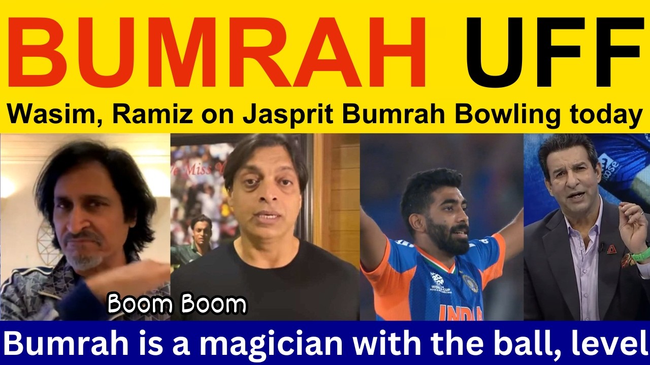 Pak Media crying on Jasprit Bumrah bowling today vs SA | Ramiz Speaks, Shoaib Akhtar | T20 WC 2026
