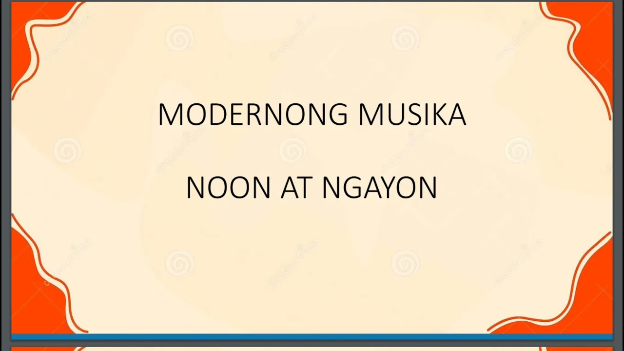 group 6 modernong musika noon at ngayon - YouTube