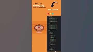 Creating a Donkey Cartoon with HTML, CSS, and JavaScript #shorts