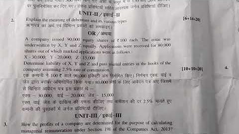 B.COM PART-1 ABST PAPER-1 CORPORATE AND FINANCIAL ACCOUNTING 2024 RAJASTHAN UNIVERSITY