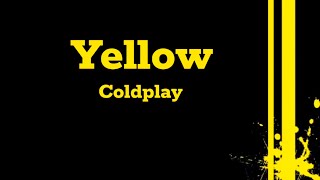 Yellow - Coldplay (karaoke)