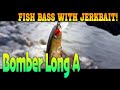 [Bomber Long A] How to catch BASS [BASS FISHING]