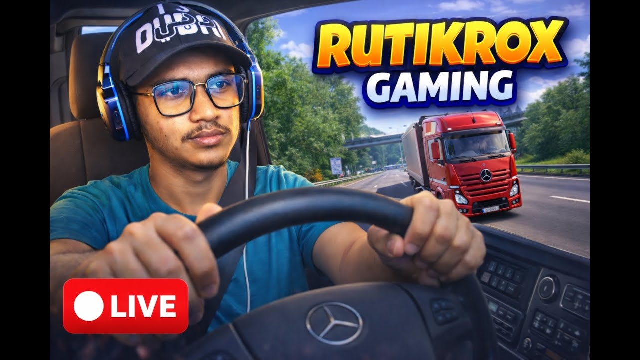 Real Driving Feel 😎 | ETS 2 LIVE 🚛 | RutikroxGaming