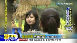 20160321中天新聞　油菜花經濟吸金　婺源年產值50億